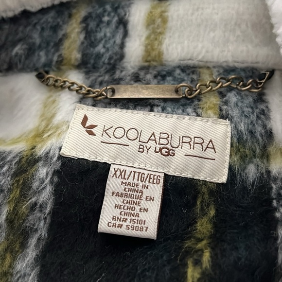 Koolaburra Ugg Sherpa Collar Shacket Women’s size XXL NWT - Picture 10 of 13